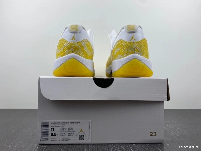Yellow WMNS AH7860-107 Snakeskin Low 11 Air Jordan 0825